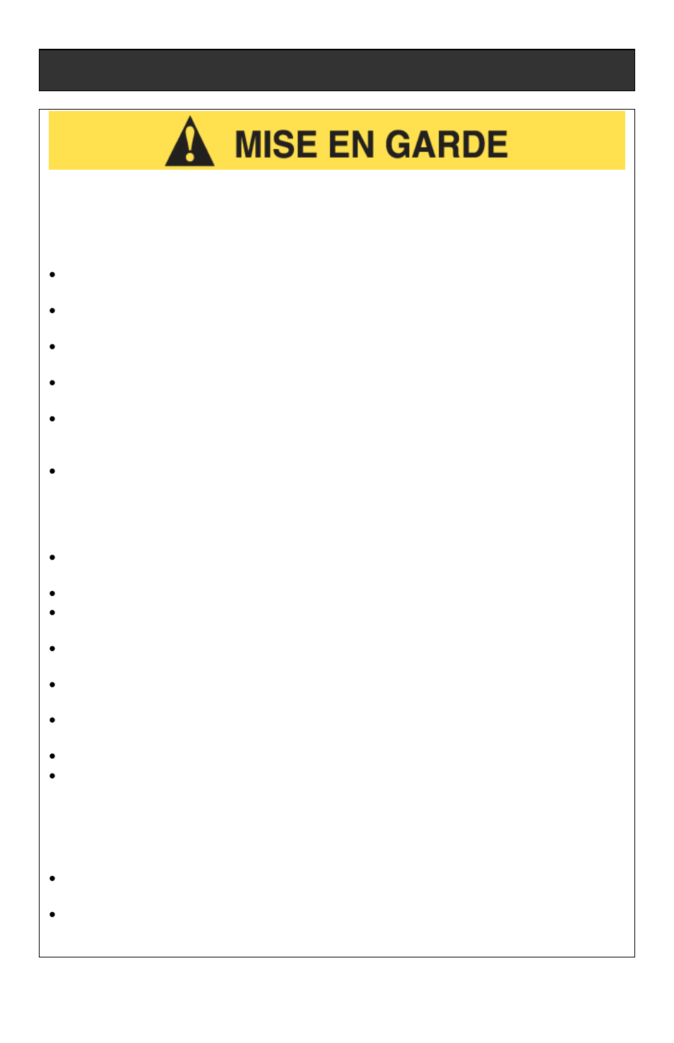 Precautions importantes | West Bend L5659B User Manual | Page 10 / 24