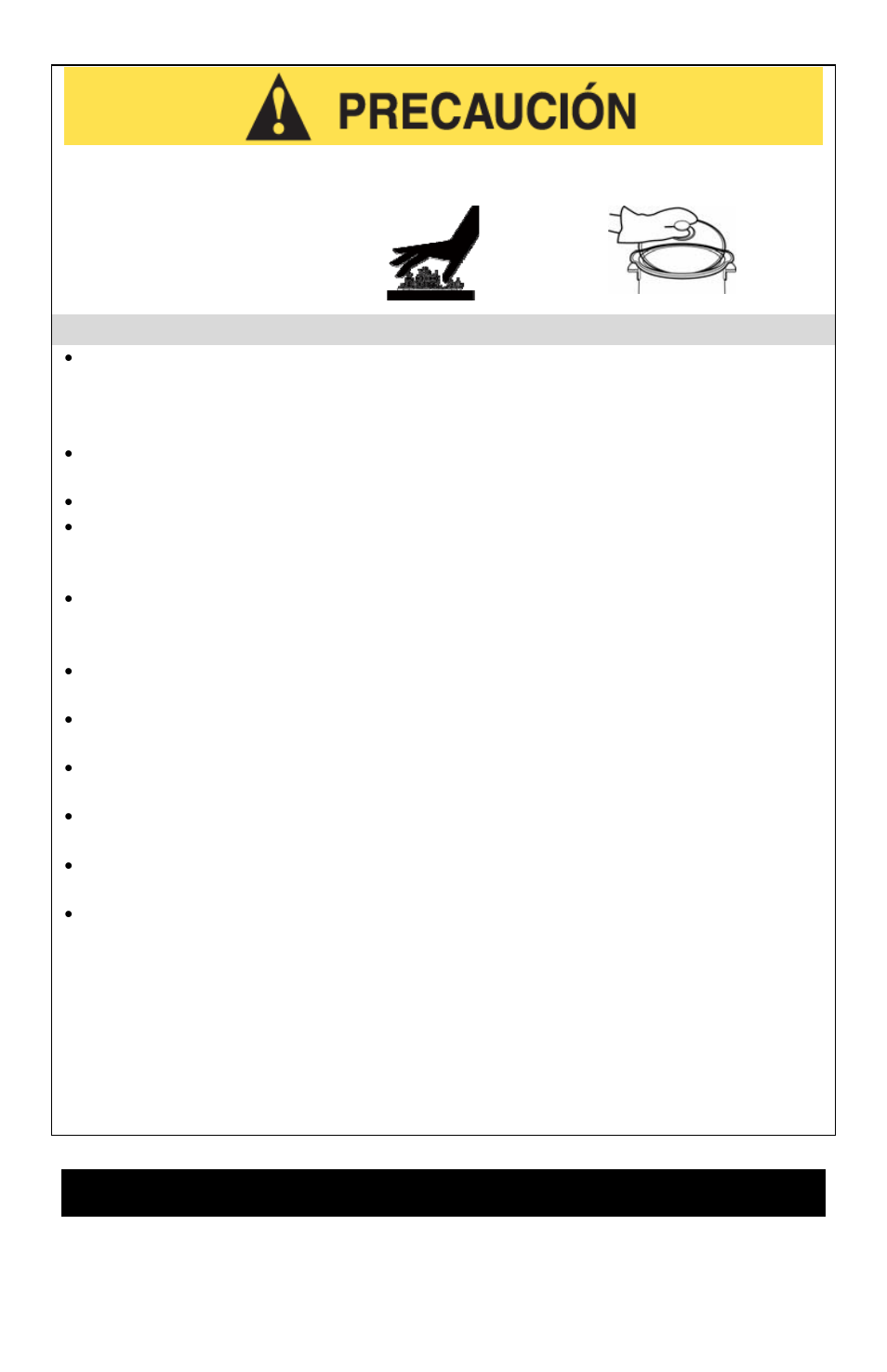 Precauciones de funcionamiento, Conserve estas instrucciones | West Bend L5551E User Manual | Page 19 / 24