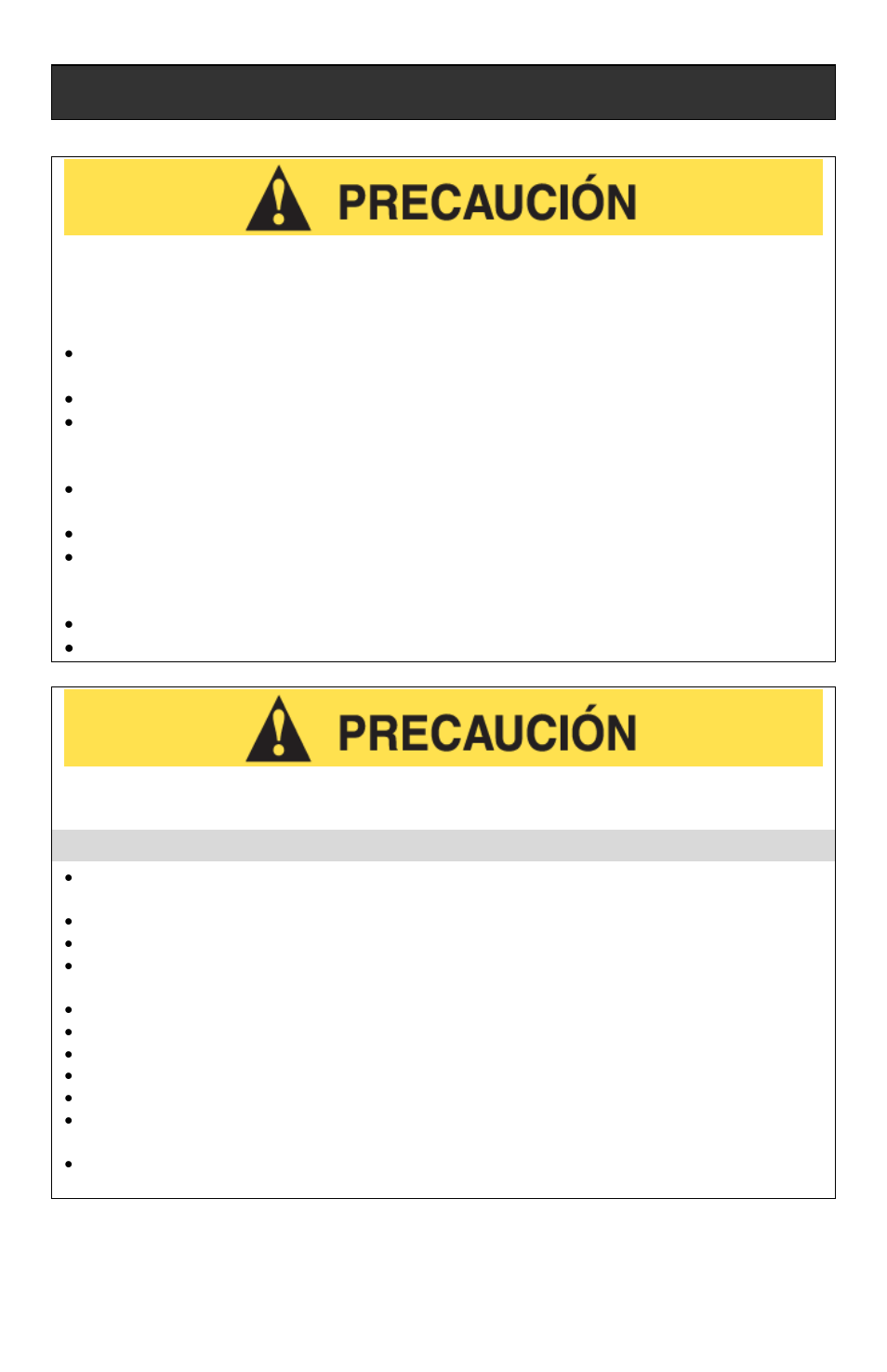 Precauciones de funcionamiento, Precauciones importantes | West Bend Blender User Manual | Page 18 / 24