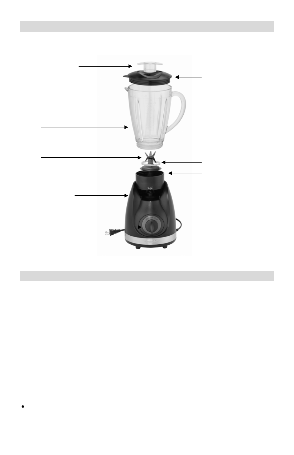 Armado de la licuadora, Hoja, Perilla de control | Uso de la licuadora | West Bend Blender User Manual | Page 21 / 24