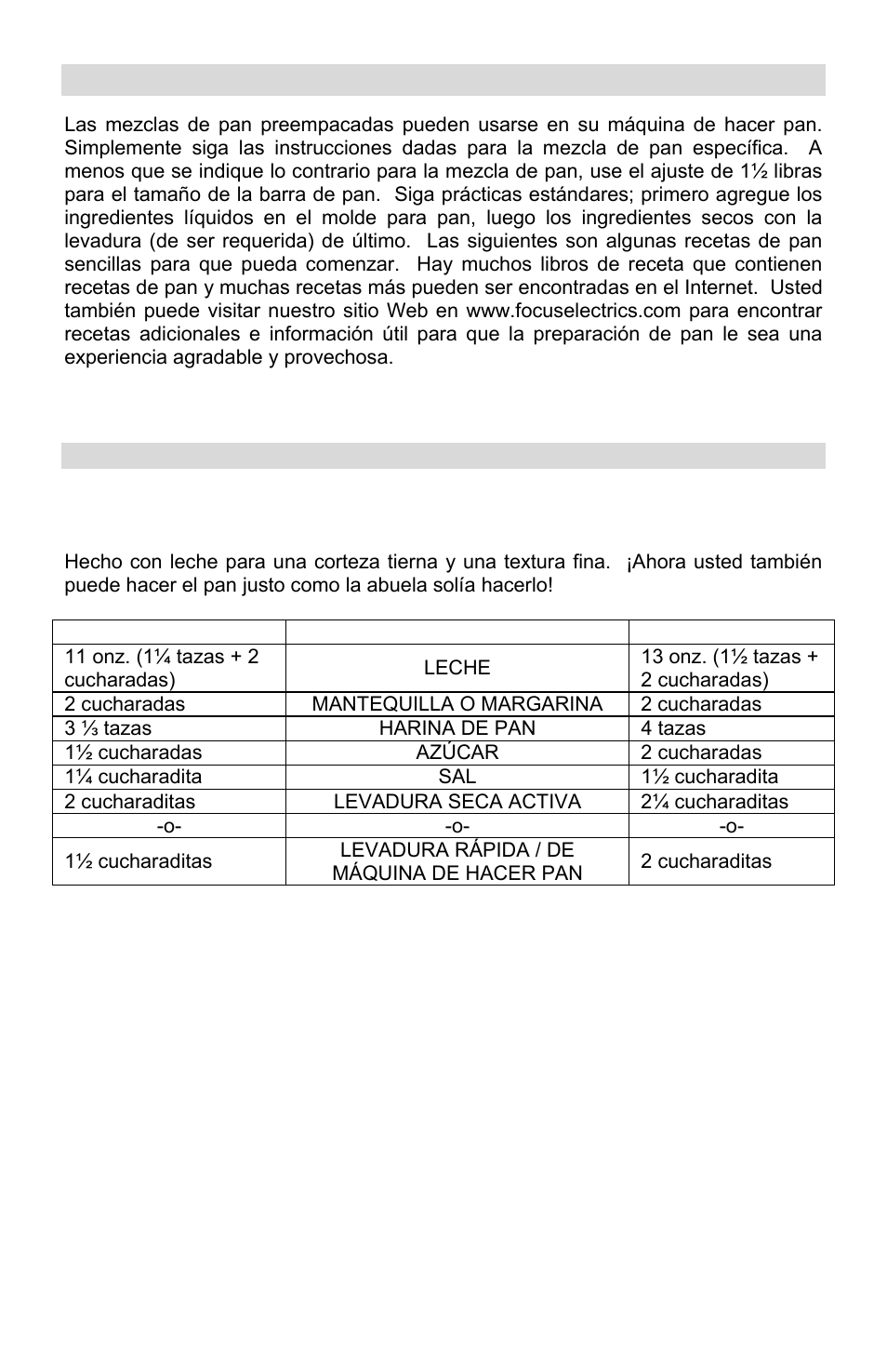 Recetas | West Bend Chris Freytag 41200CF User Manual | Page 54 / 60