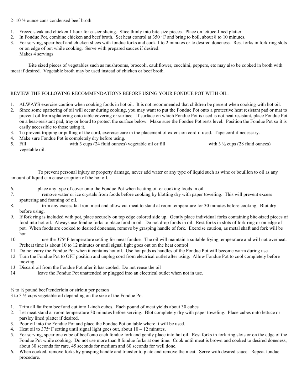 West Bend 88999 User Manual | Page 5 / 8