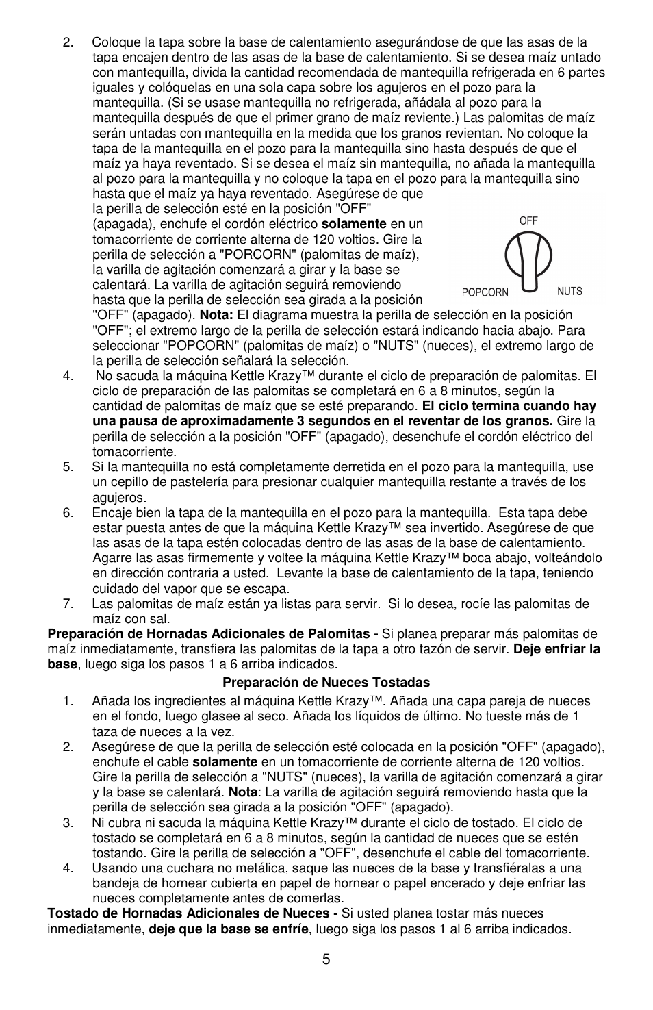West Bend Kettle Crazy L5781A User Manual | Page 25 / 32