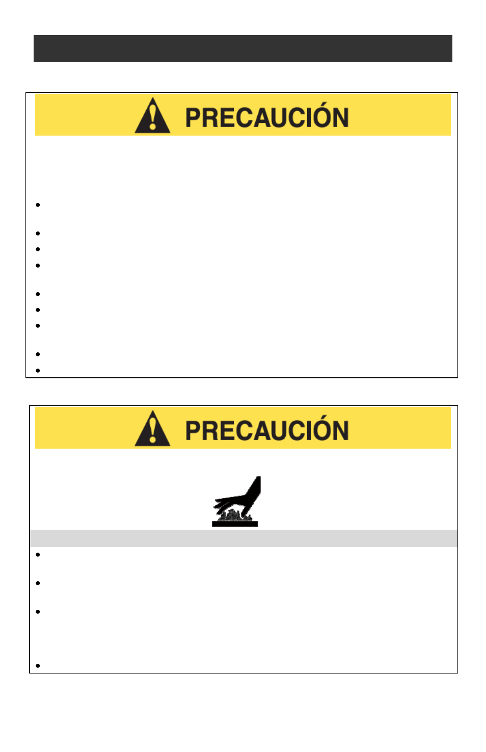 Precauciones importantes, Precauciones relativas al calor | West Bend 13500 User Manual | Page 18 / 24