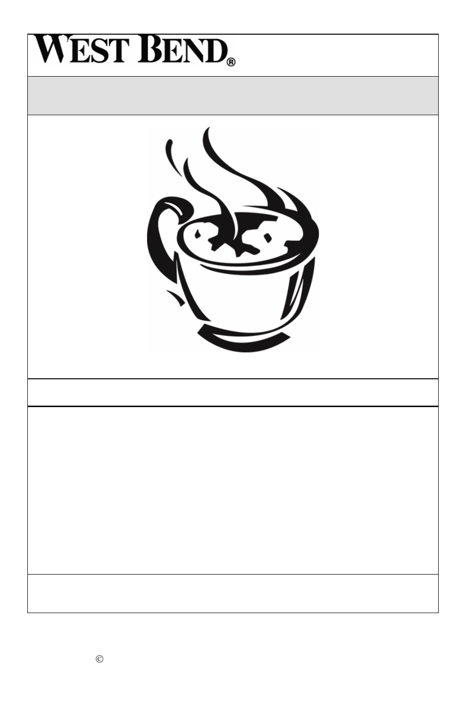 Cafetières de grande capacité | West Bend 13500 User Manual | Page 9 / 24