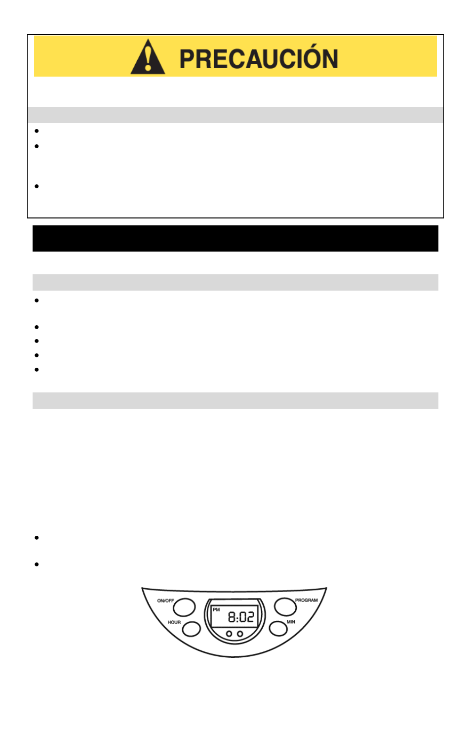 Precauciones de uso cerca de niños, Precauciones sobre la jarra de vidrio, Uso de la cafetera de goteo – primer uso | Conserve estas instrucciones | West Bend L5563G User Manual | Page 20 / 24