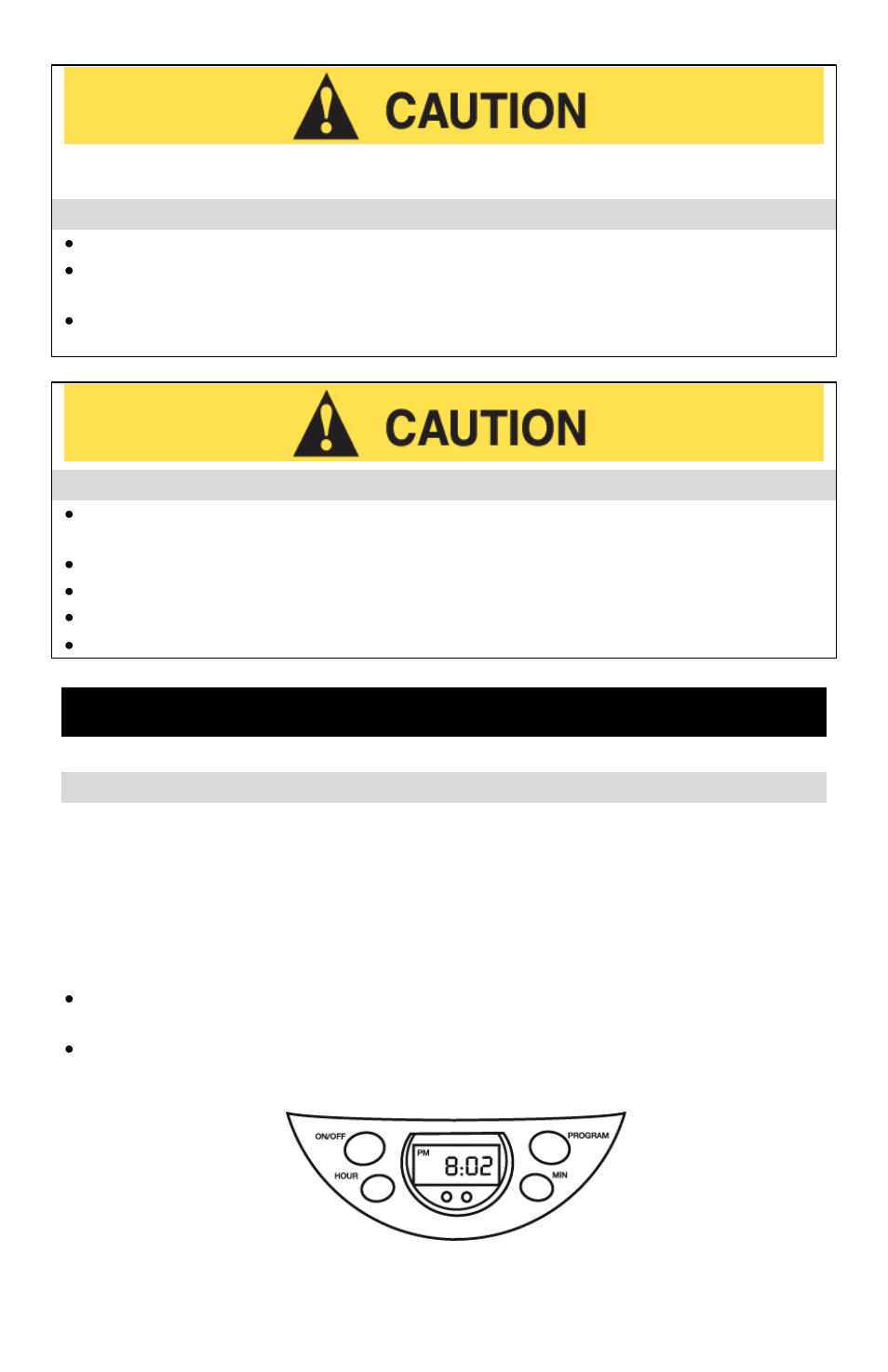 Precautions for use around children, Glass carafe cautions, Using your drip coffeemaker – first use | Save these instructions | West Bend L5563G User Manual | Page 4 / 24