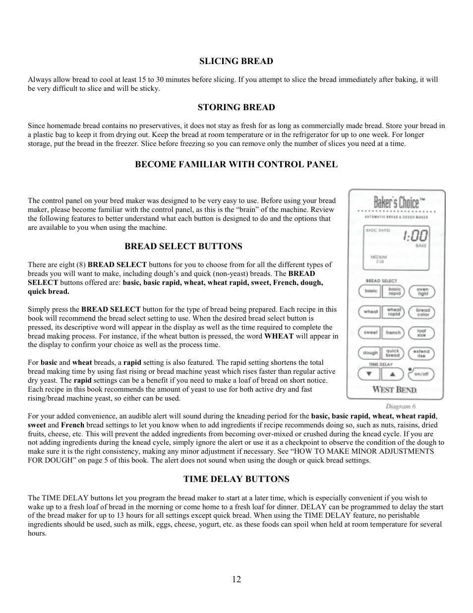 West Bend L4854 User Manual | Page 13 / 56