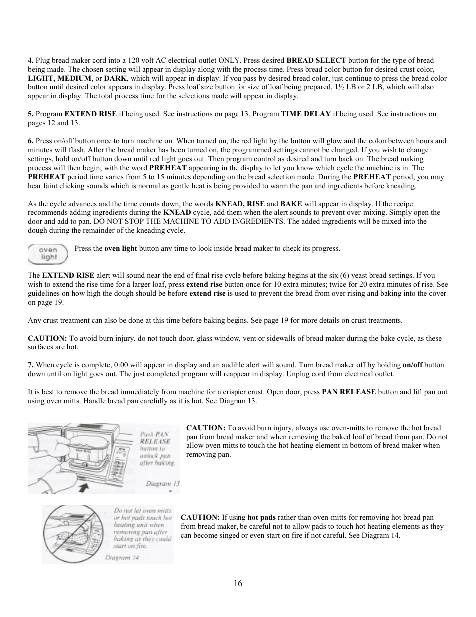 West Bend L4854 User Manual | Page 17 / 56