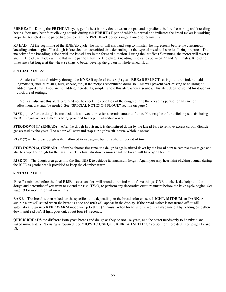 West Bend L4854 User Manual | Page 23 / 56