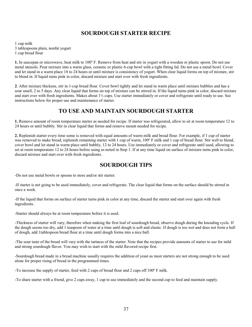 West Bend L4854 User Manual | Page 38 / 56