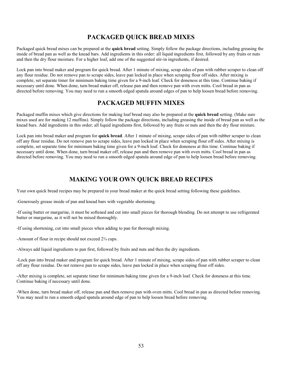West Bend L4854 User Manual | Page 54 / 56
