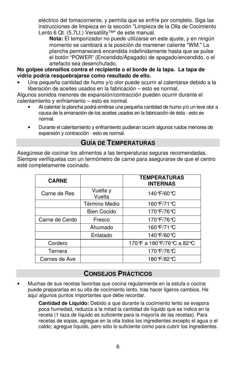 West Bend Versatility L5800 User Manual | Page 35 / 44