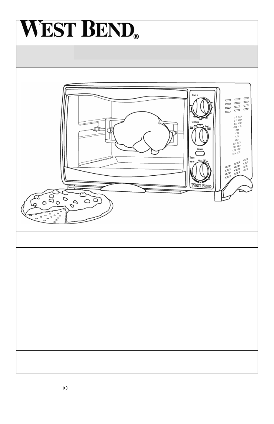 West Bend L5658B User Manual | 40 pages