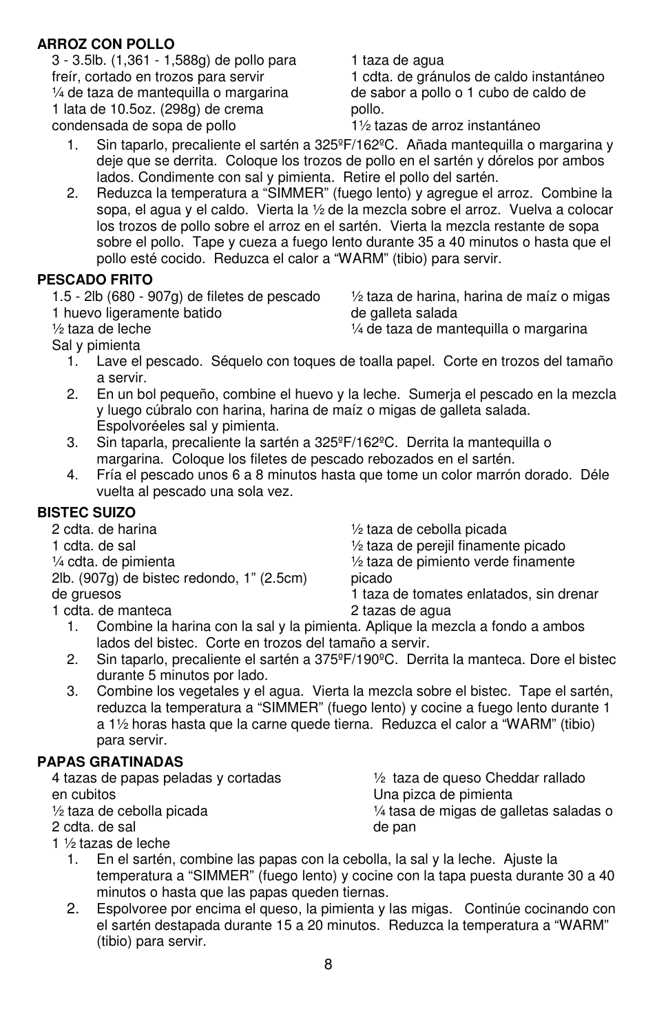 West Bend 72212 User Manual | Page 29 / 32