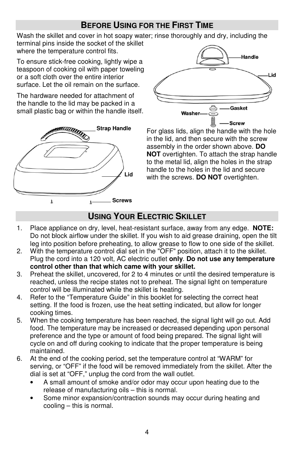 West Bend 72212 User Manual | Page 4 / 32