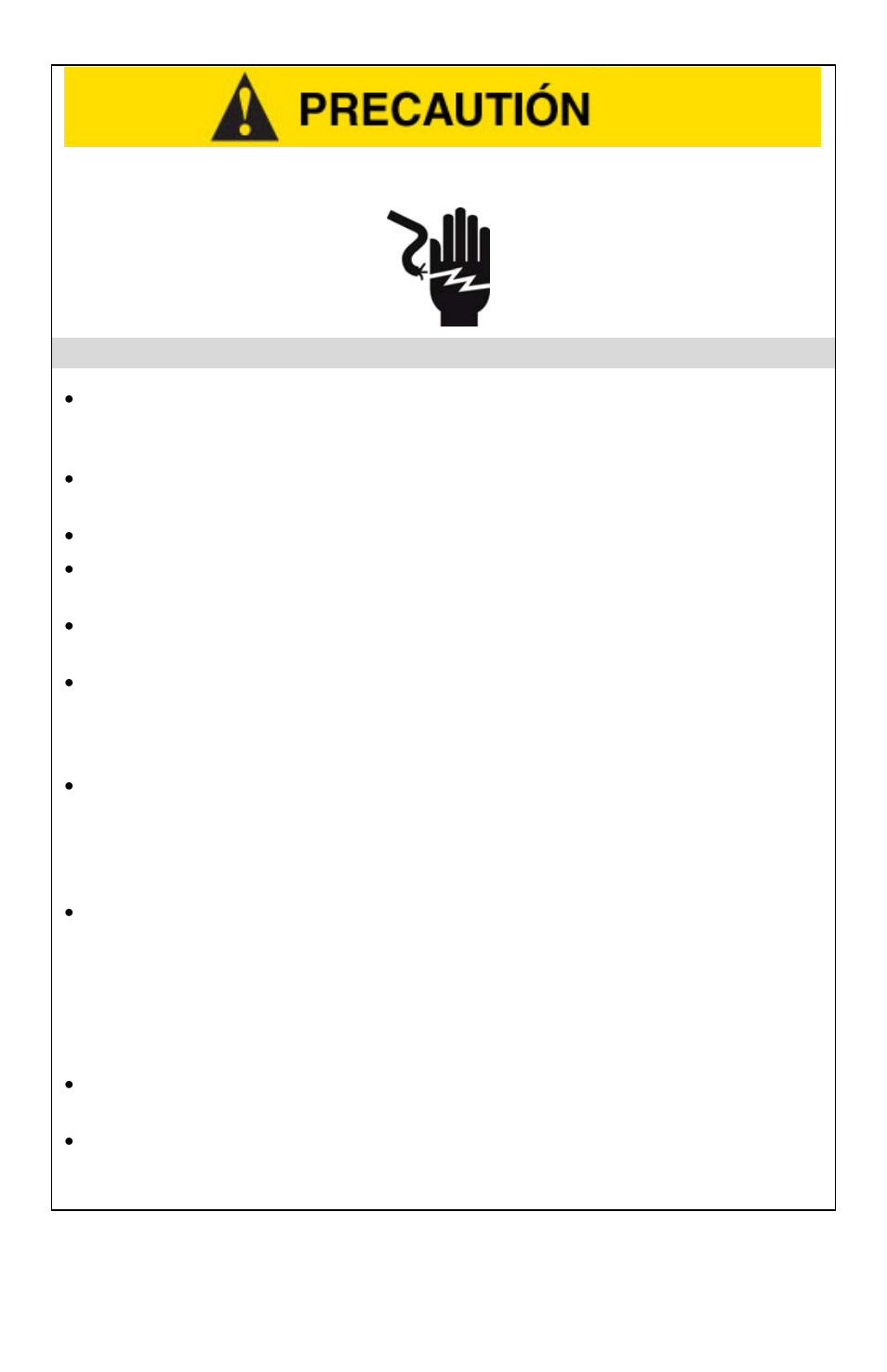 Precauciones relativas a la electricidad | West Bend SINGLE SERVE COFFEEMAKER User Manual | Page 19 / 24