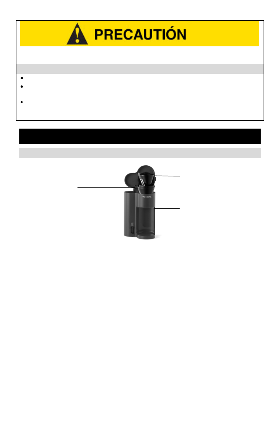 Precauciones al usar cerca de niños, Cómo usar la cafetera “single server, Conserve estas instrucciones | West Bend SINGLE SERVE COFFEEMAKER User Manual | Page 20 / 24