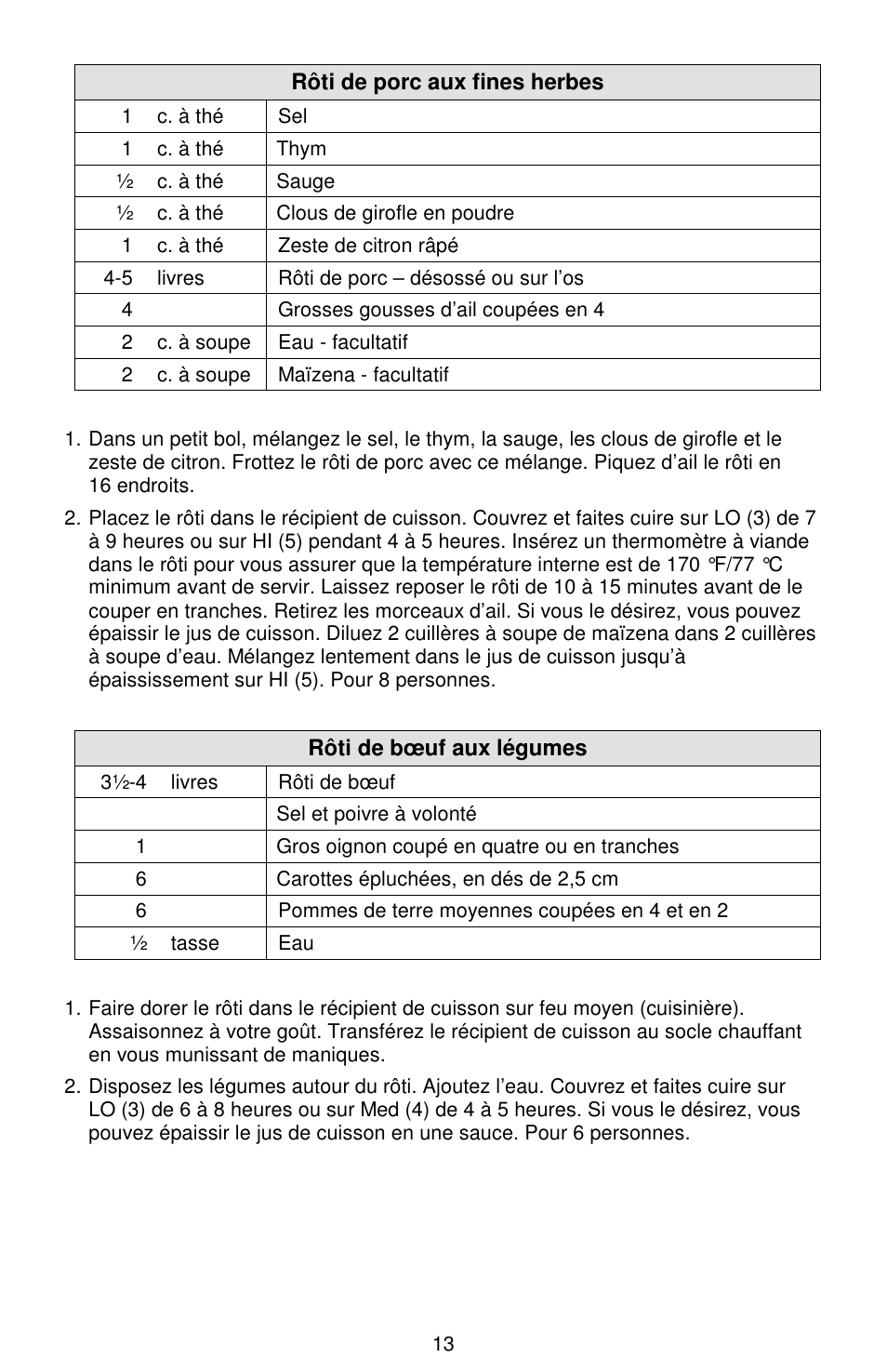 West Bend Cookers User Manual | Page 37 / 72