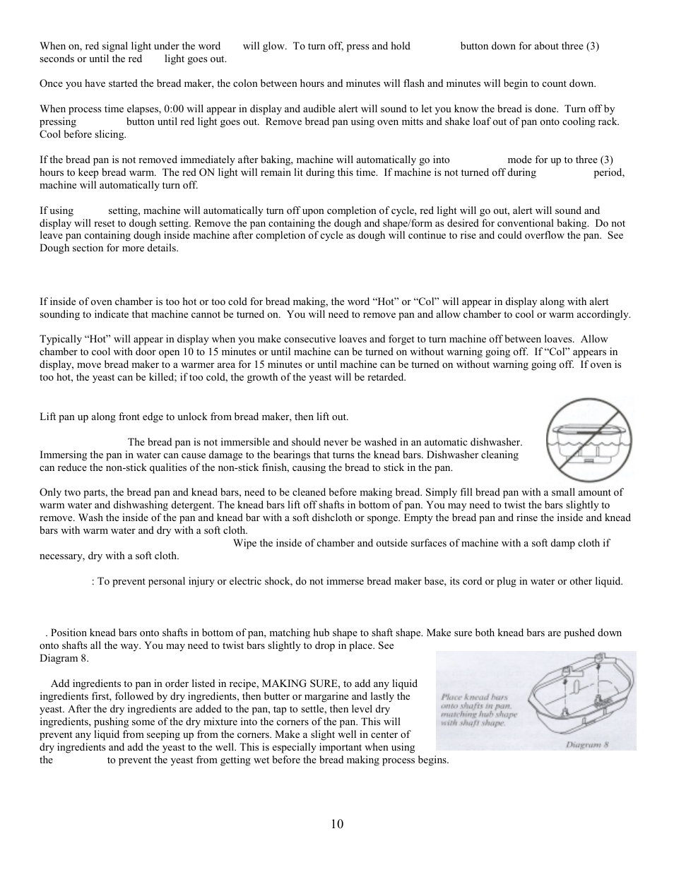 West Bend L5005 User Manual | Page 11 / 39