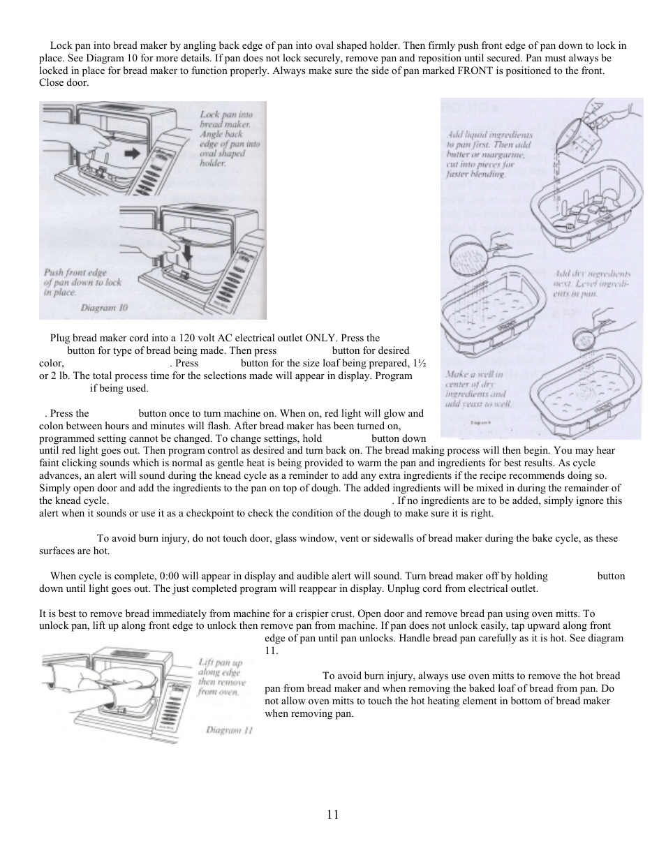West Bend L5005 User Manual | Page 12 / 39