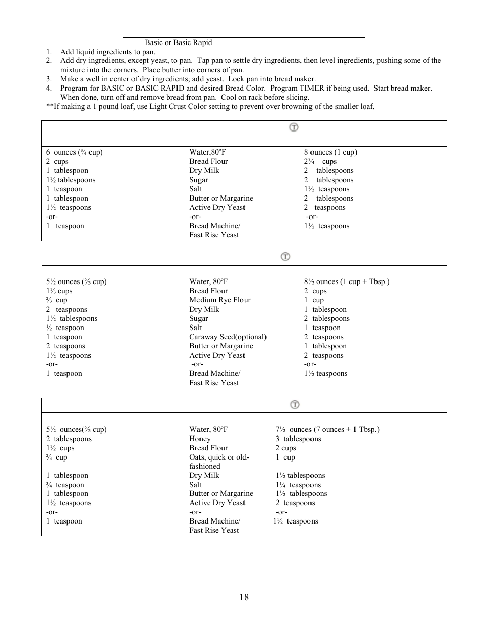 West Bend L4978 User Manual | Page 18 / 23