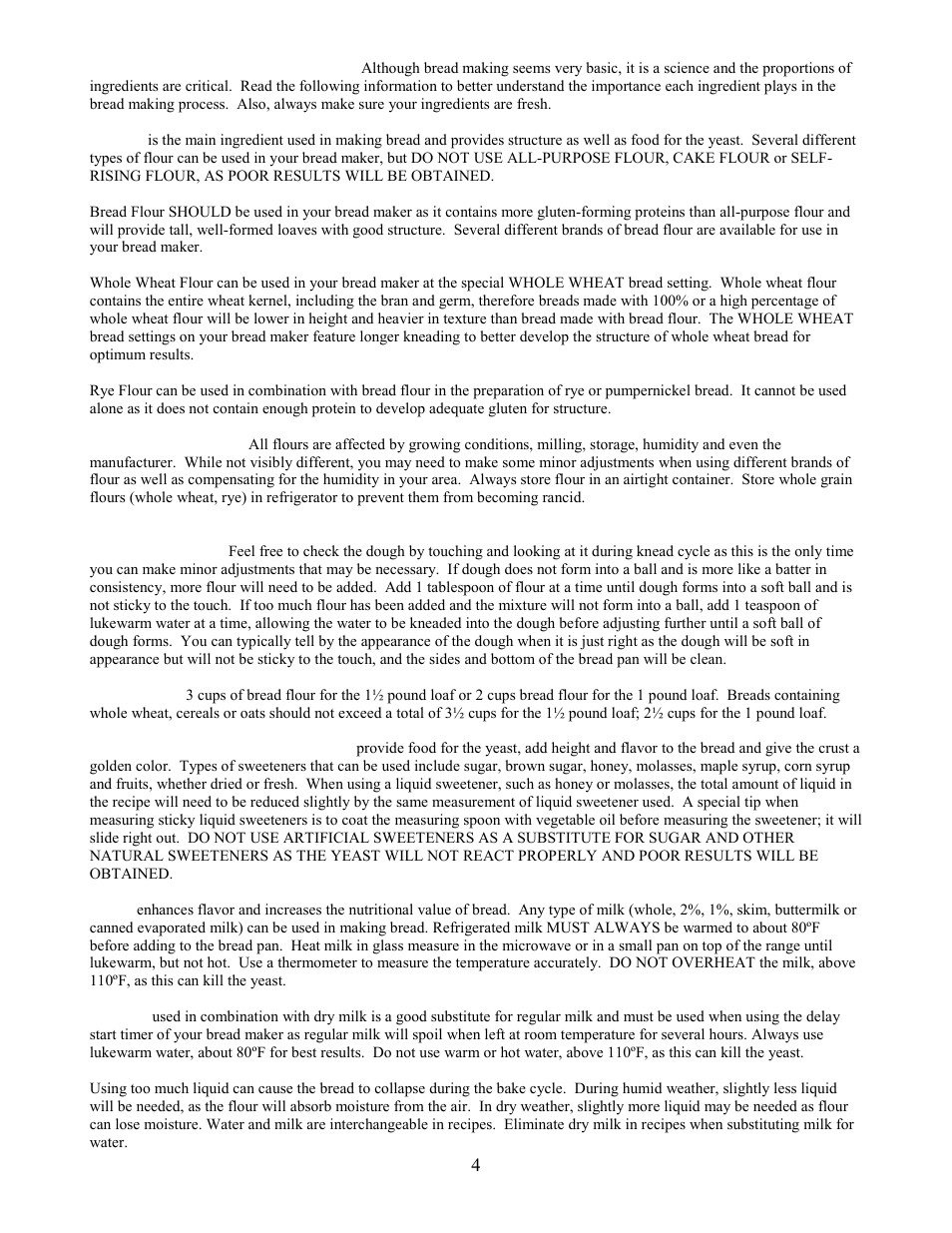 West Bend L4978 User Manual | Page 4 / 23