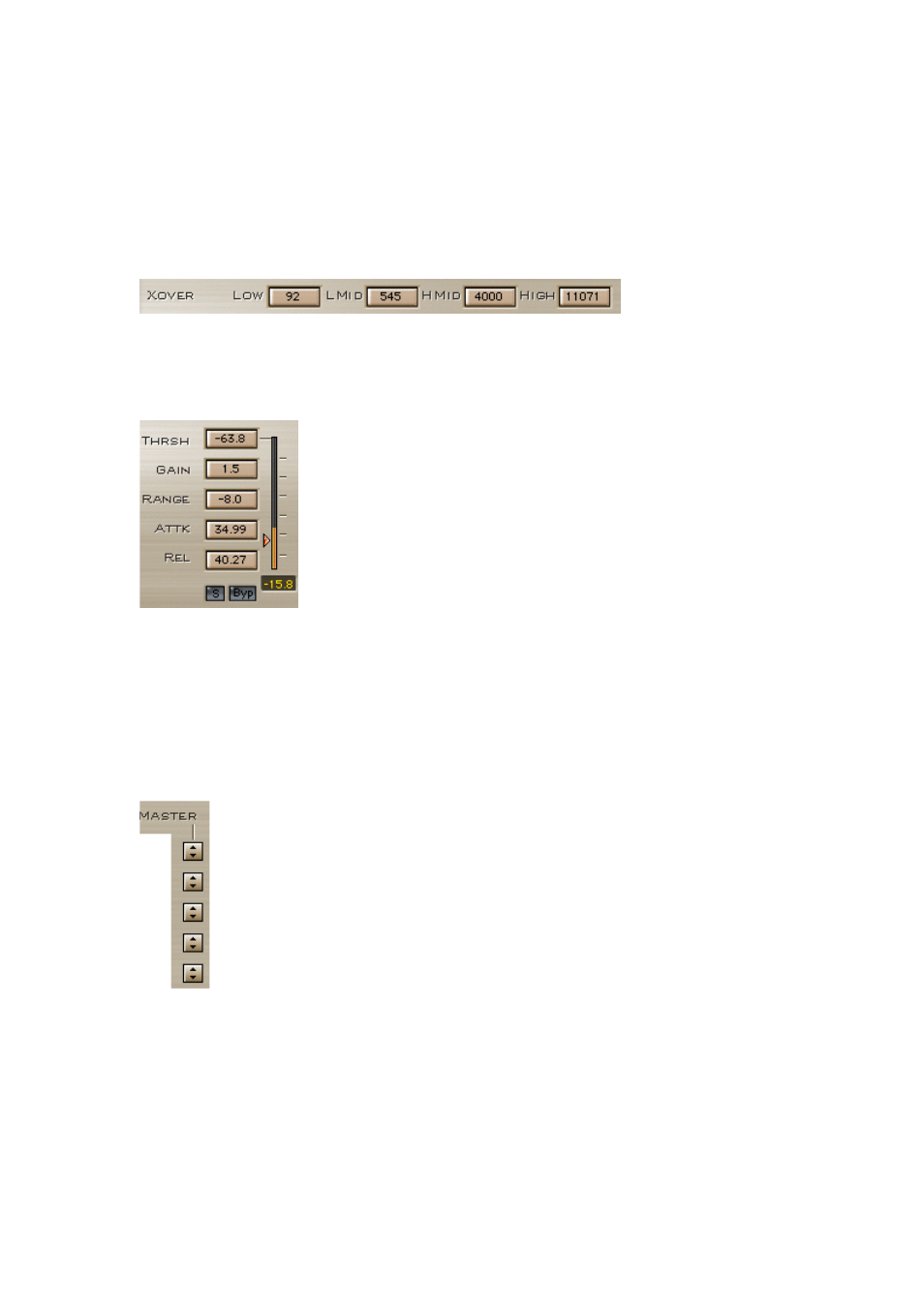 Chapter 2 – basic operation, The waves linear phase multiband’s control groups | Waves Linear-Phase MultiBand Software Audio Processor User Manual | Page 4 / 27