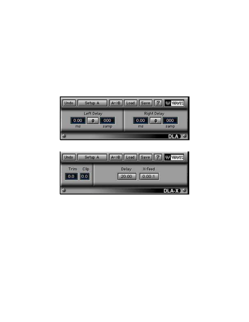 Waves Software Audio Processor DLA User Manual | 6 pages