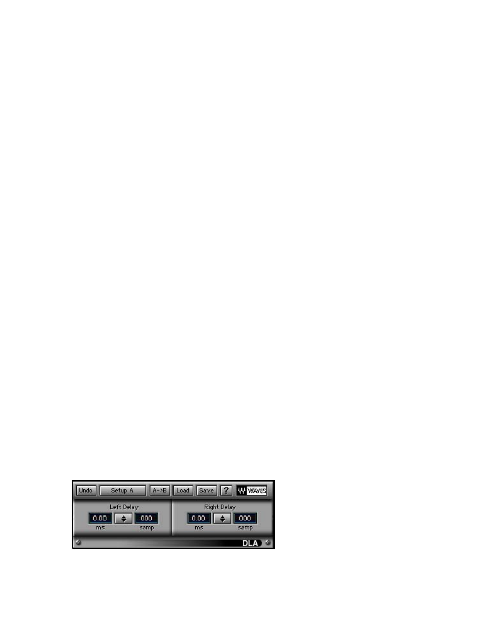 The dla plug-in, Introduction, Time adjusters | Dla, dla plus | Waves Software Audio Processor DLA User Manual | Page 2 / 6