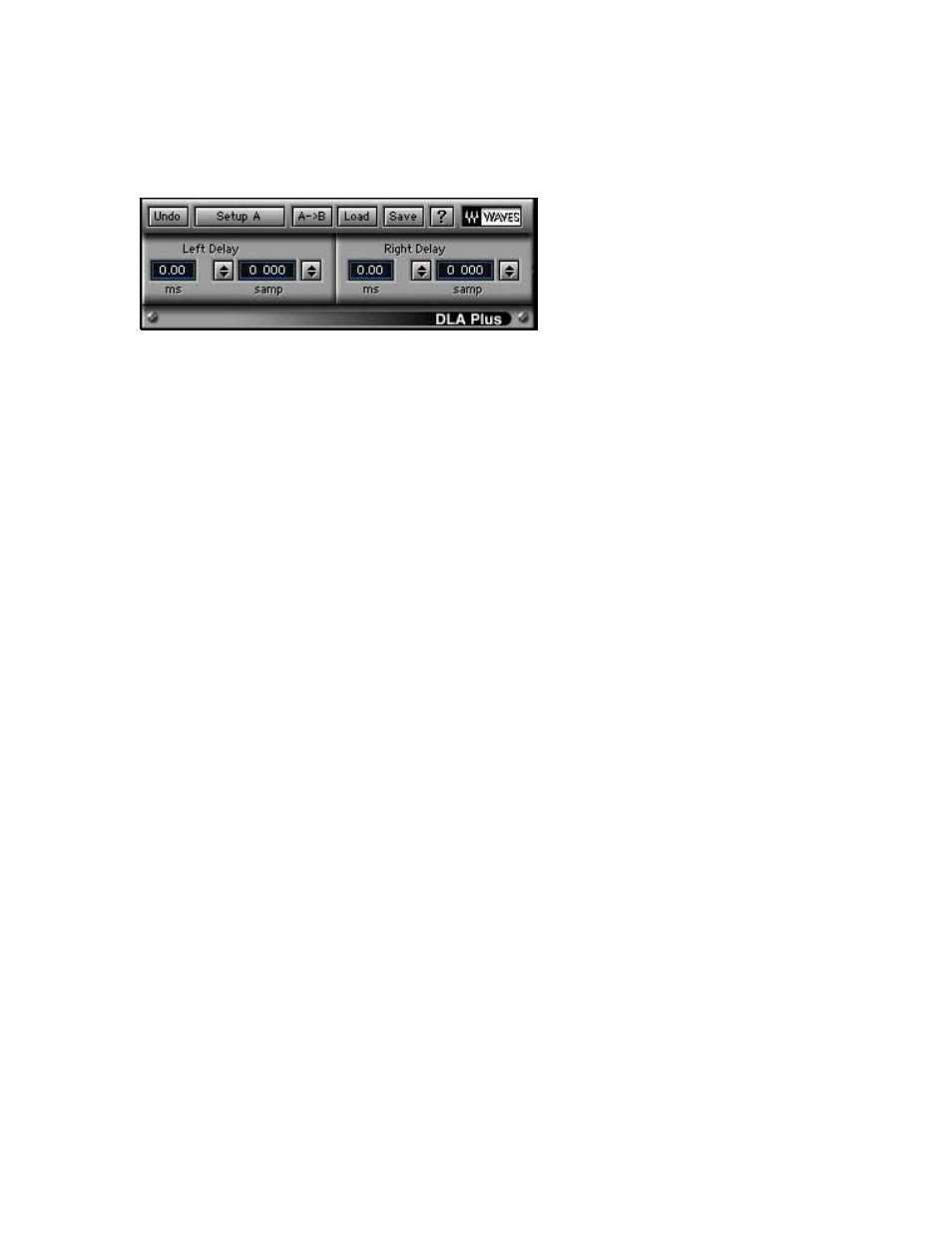 Dla plus | Waves Software Audio Processor DLA User Manual | Page 3 / 6