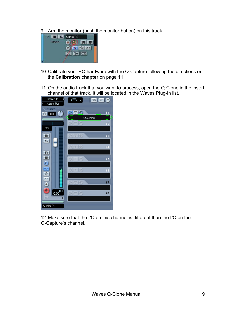 Waves EQ Sampling System Q-Clone User Manual | Page 19 / 34