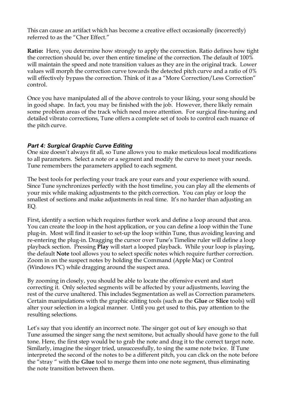 Waves Plug-in for Vocals and Monophonic User Manual | Page 18 / 20