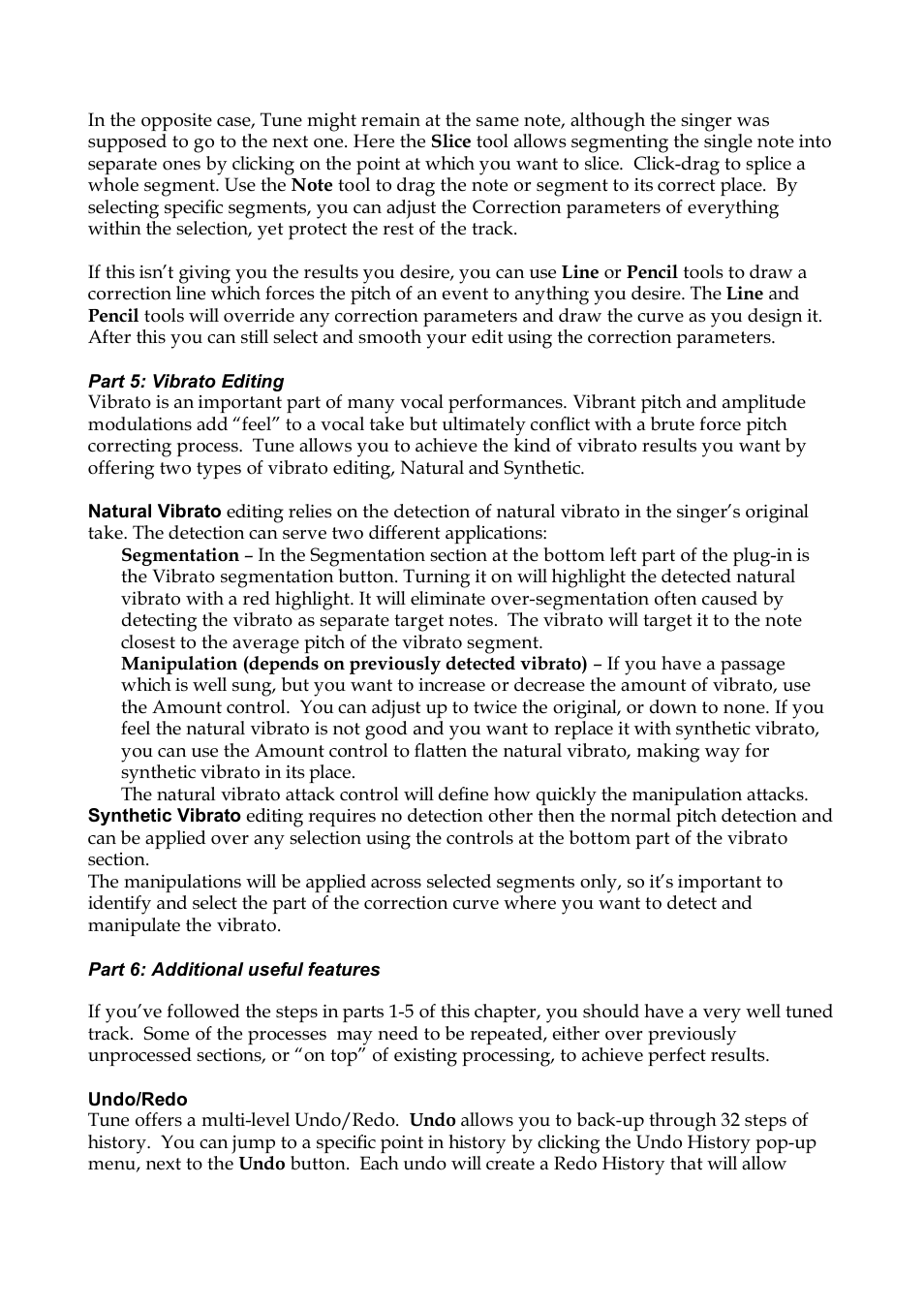 Waves Plug-in for Vocals and Monophonic User Manual | Page 19 / 20