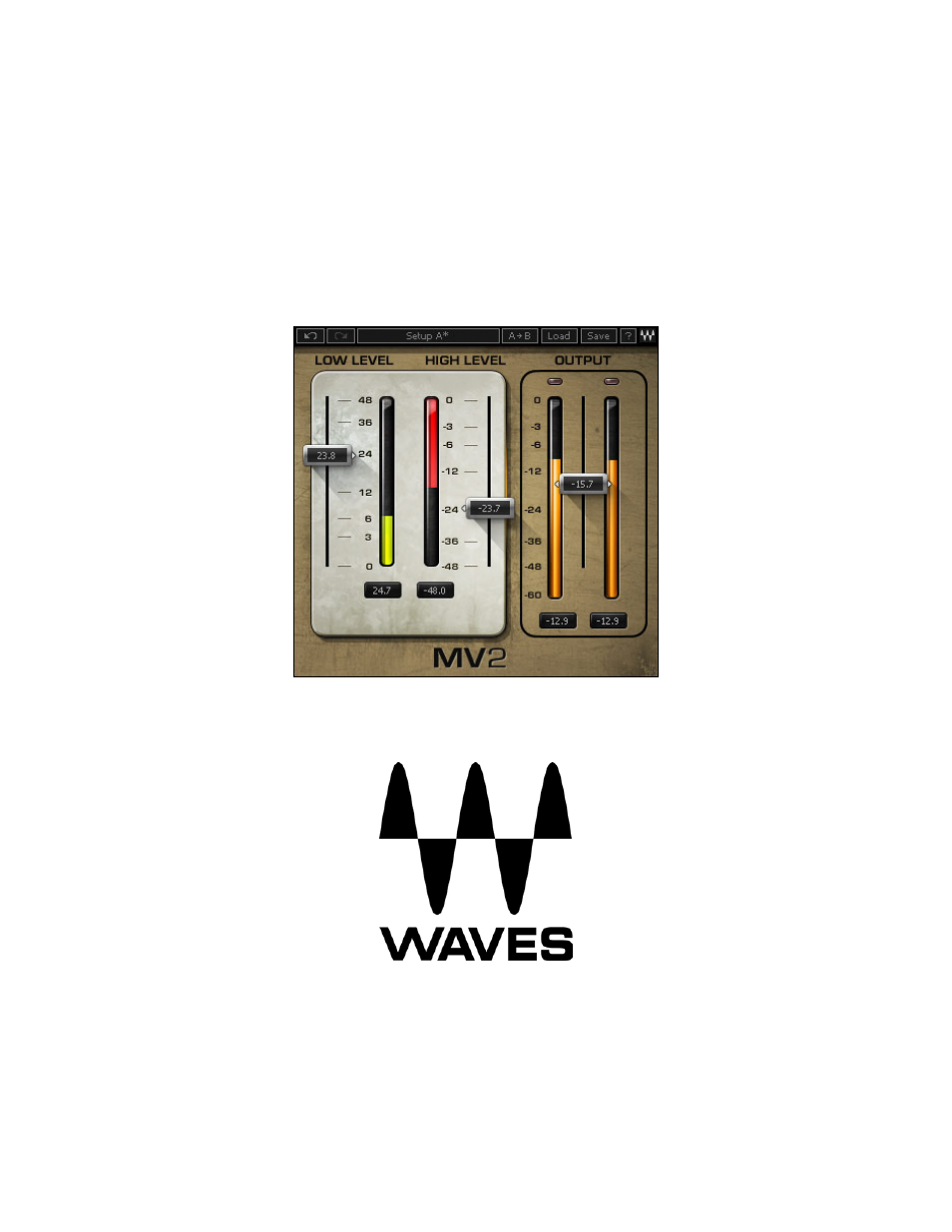 Waves Dynamics Processor MV2 User Manual | 13 pages