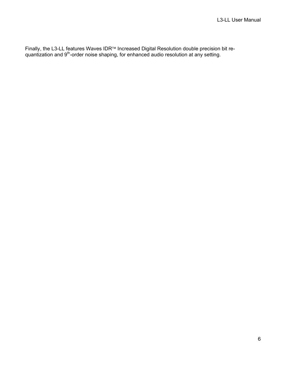 Waves Multimaximizer L3-LL User Manual | Page 6 / 26