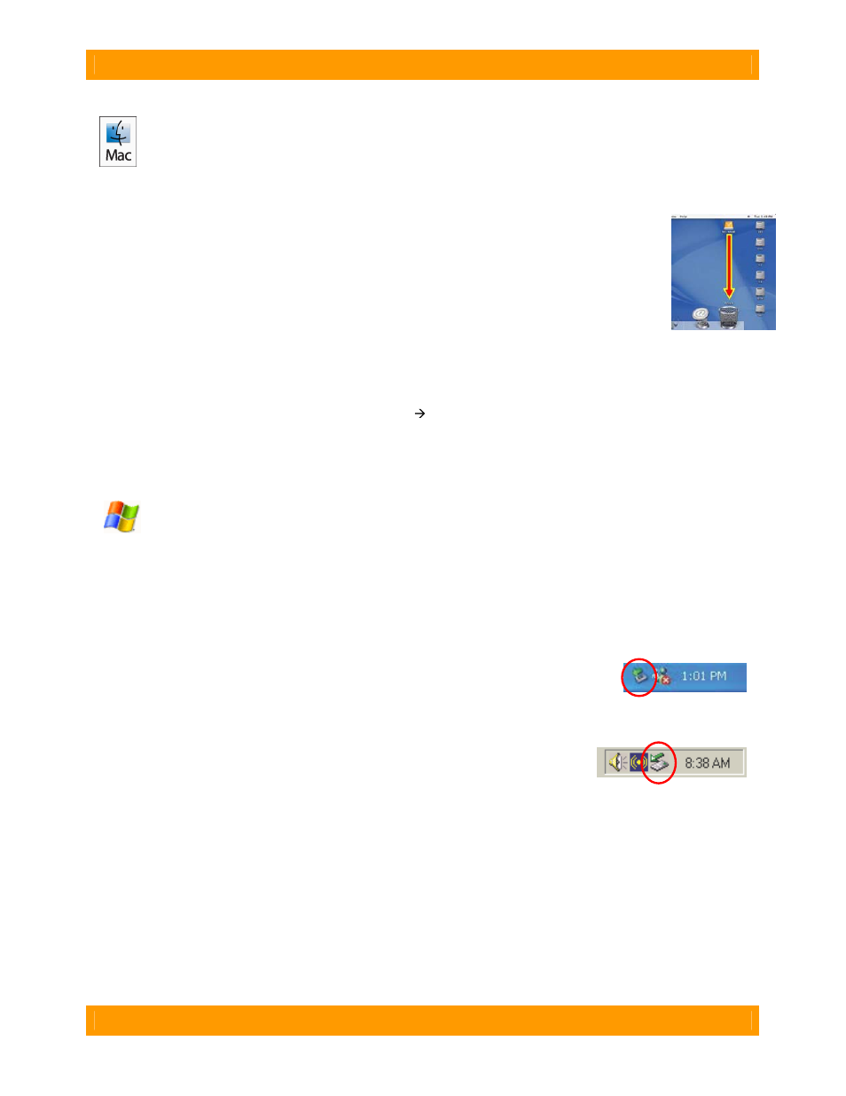 Usage with macintosh computers, Usage with windows operating system | WiebeTech NBDDV4 User Manual | Page 3 / 4