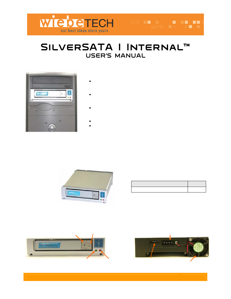 WiebeTech I User Manual | 4 pages