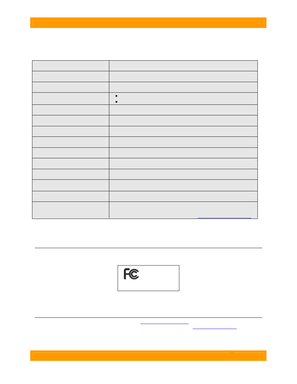 Technical specifications | WiebeTech I User Manual | Page 4 / 4