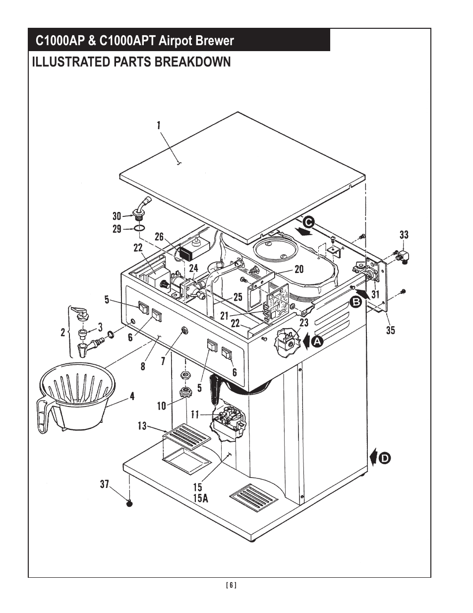 Wibur Curtis Company C1000AP User Manual | Page 8 / 12