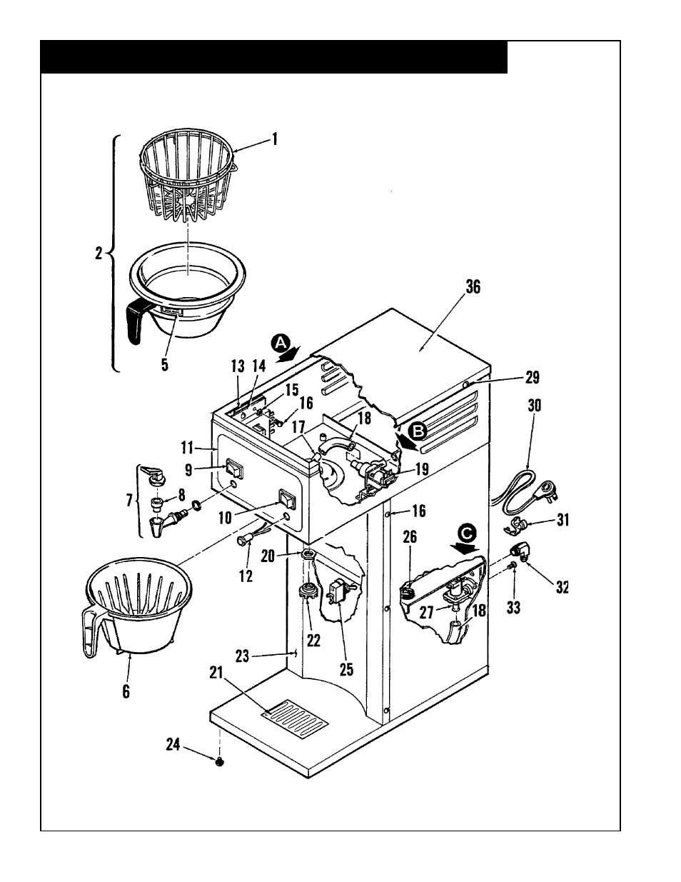 C500 ap airpot coffee brewer | Wibur Curtis Company C500APT User Manual | Page 8 / 12