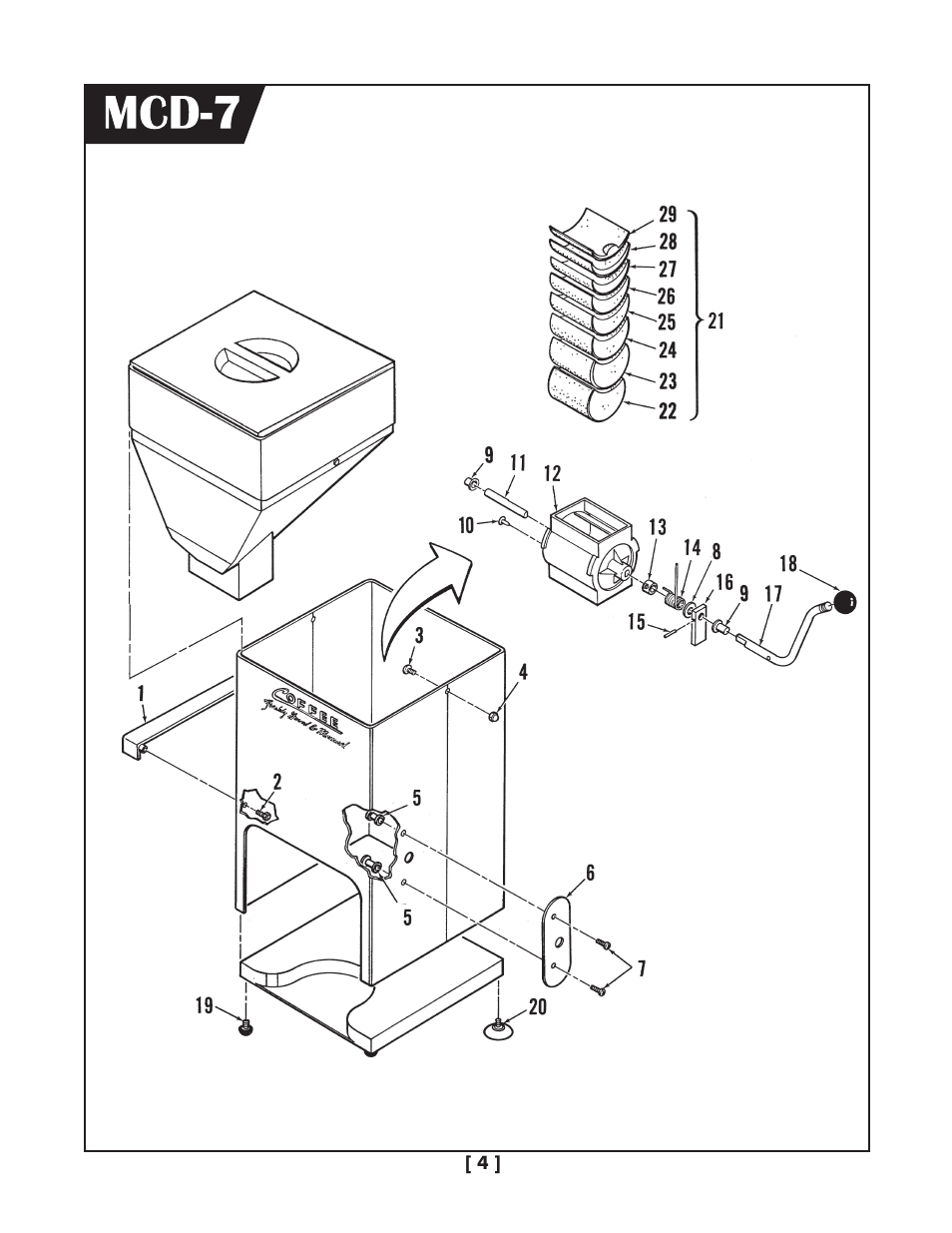 Wibur Curtis Company MCD-7 User Manual | Page 5 / 6