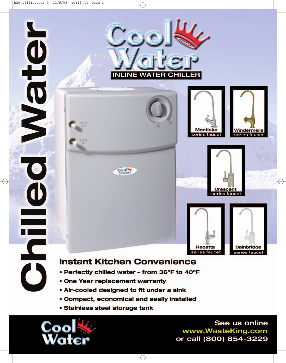 Waste King Cool Water User Manual | 2 pages