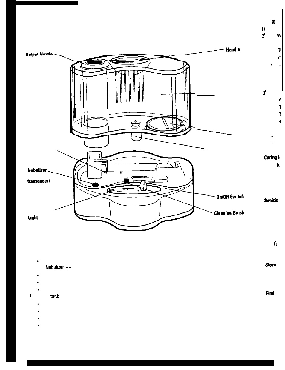 A comfortable choice, Features of the ultrasonic humidifier | Walgreens 693-12/809996 User Manual | Page 3 / 8