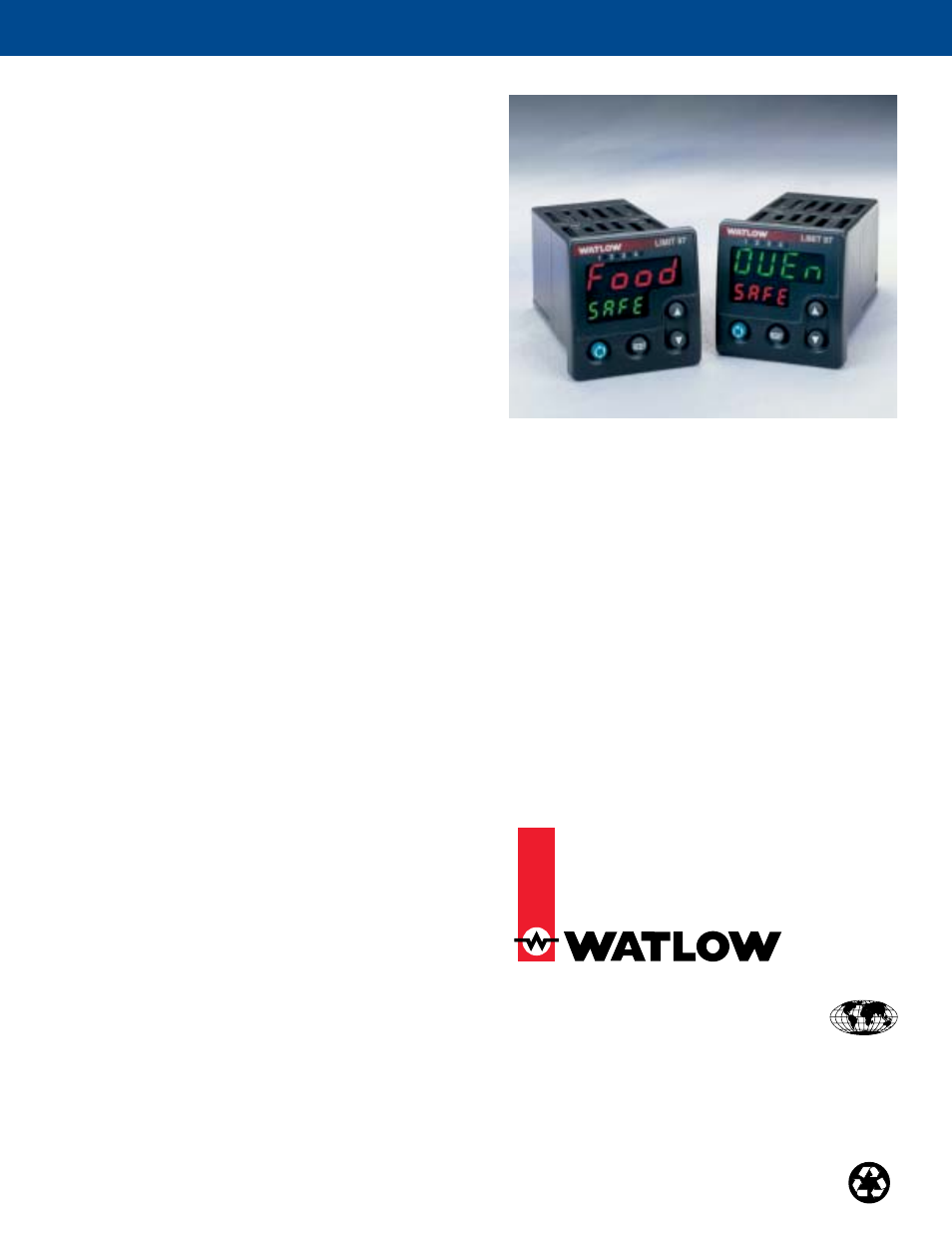 Watlow Electric Series 97 User Manual | 4 pages