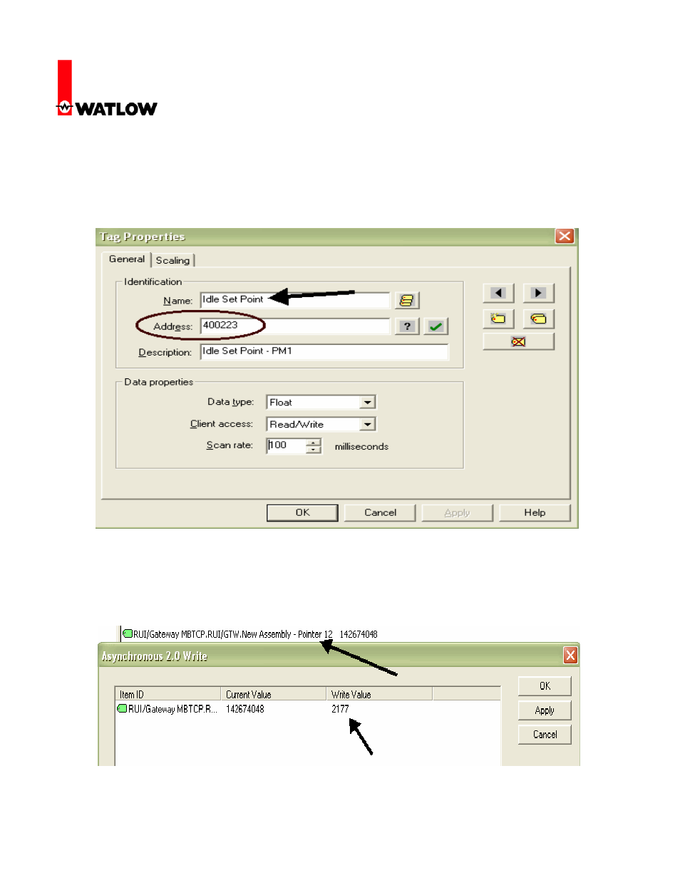 Watlow Electric RUI/Gateway User Manual | Page 19 / 20