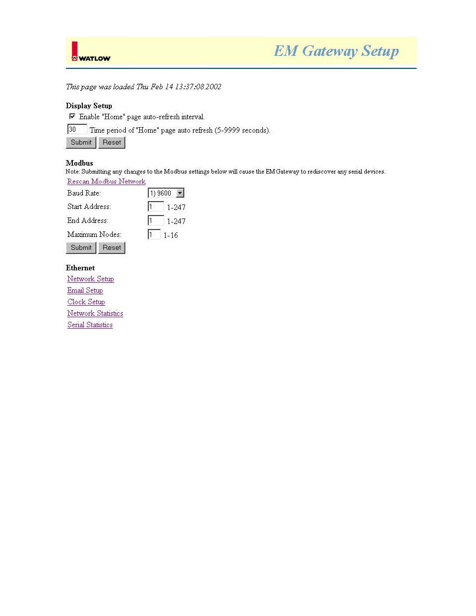 Watlow EM Gateway User Manual | Page 11 / 28