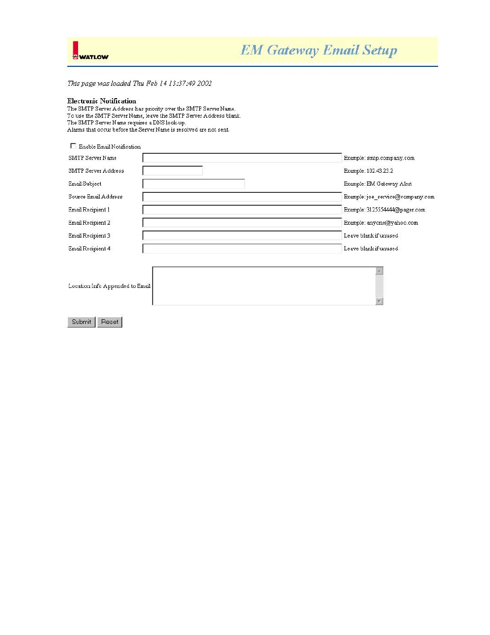 Watlow EM Gateway User Manual | Page 13 / 28