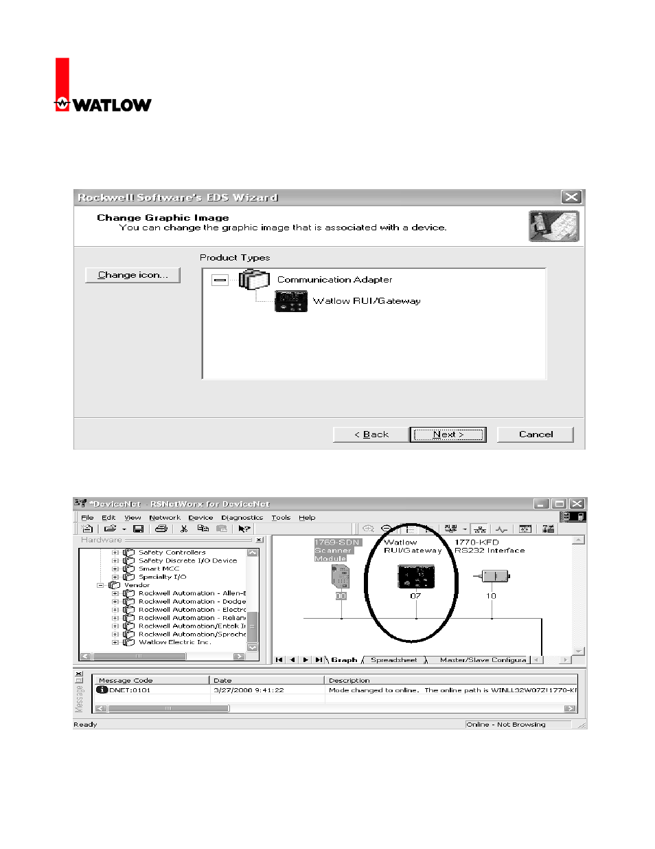 Watlow Electric Gateway & DeviceNet User Manual | Page 5 / 21