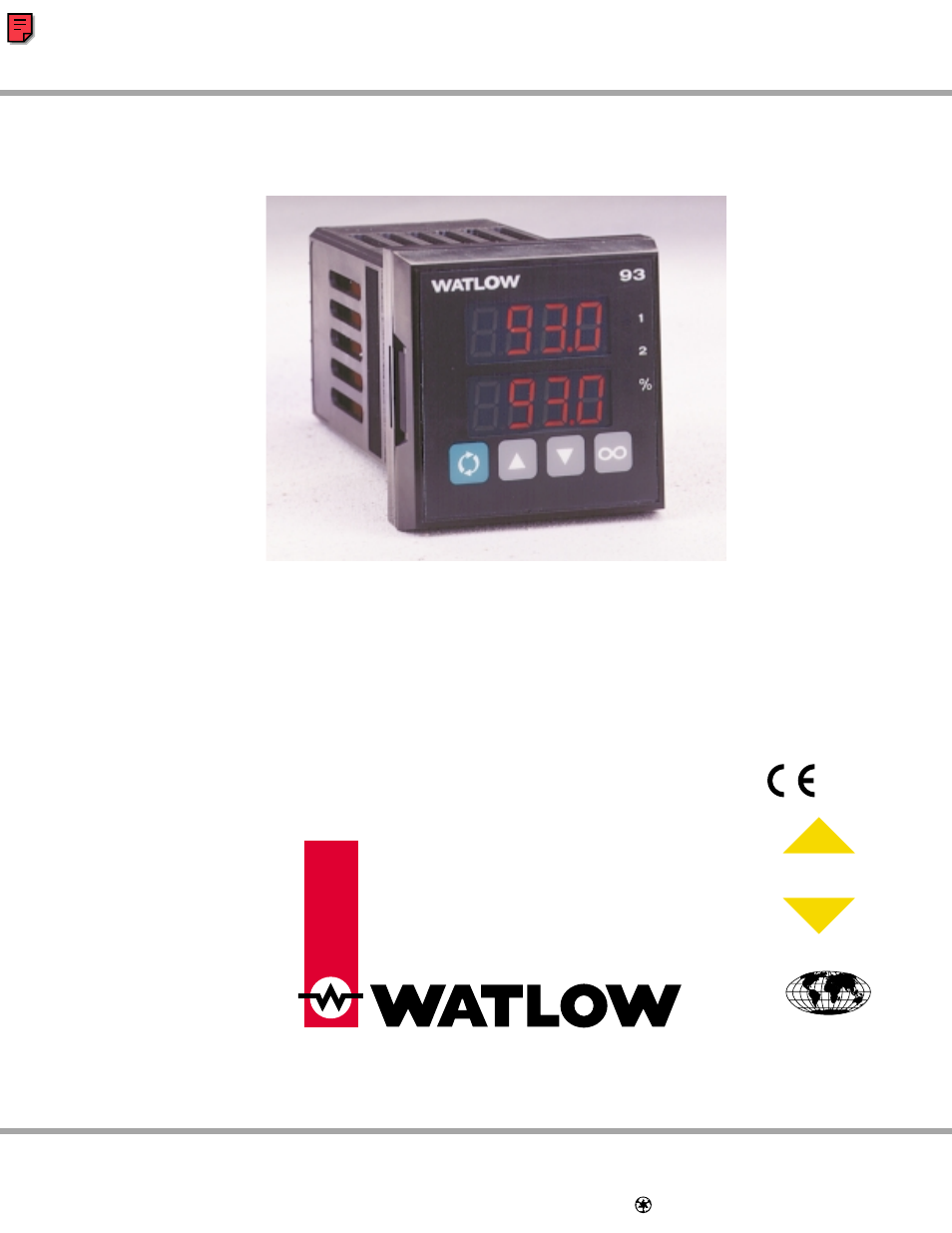 Watlow Electric 93 User Manual | 52 pages